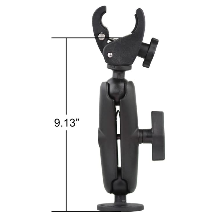 RAM Mounts Ram Mounts Though Claw Trolling Motor Stabilisator For Baug Elmotor C-Kule RAM Mounts