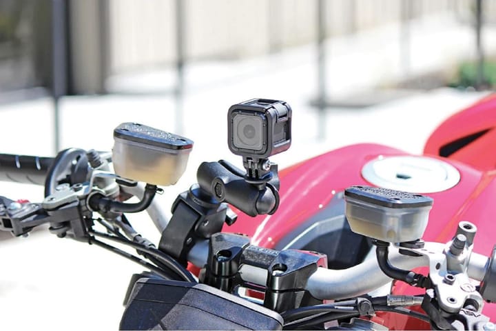 RAM Mounts Ram Tough-Claw Action Camera Mount Feste Med Klype Og Arm For Actionkamera RAM Mounts