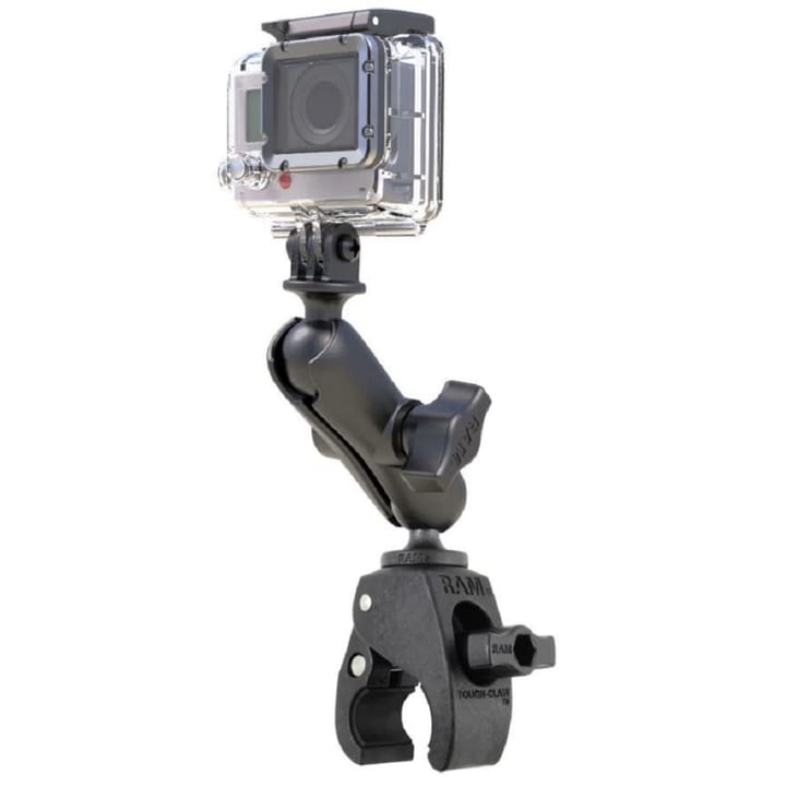 RAM Mounts Ram Tough-Claw Action Camera Mount Feste Med Klype Og Arm For Actionkamera RAM Mounts