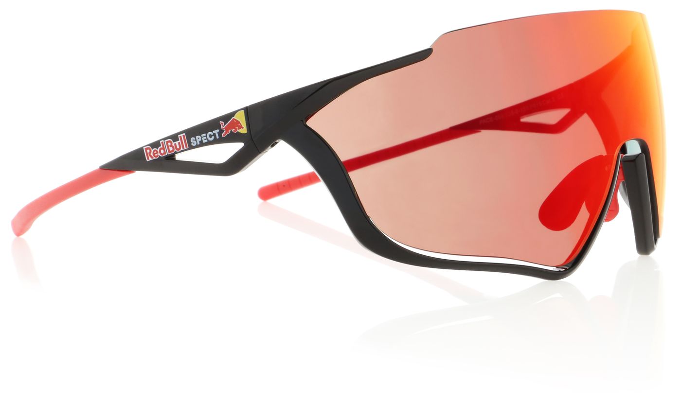 Red Bull SPECT Pace Black/Smoke with Red Mirror