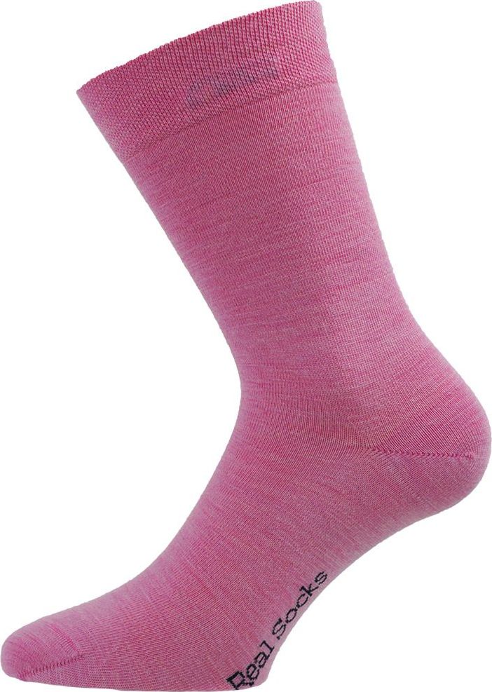 Real Socks Disco Bubbelgum Basic Pink