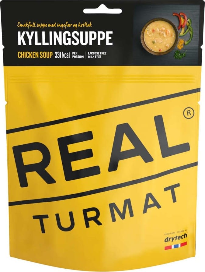 Real Turmat Kyllingsuppe 370g Real Turmat