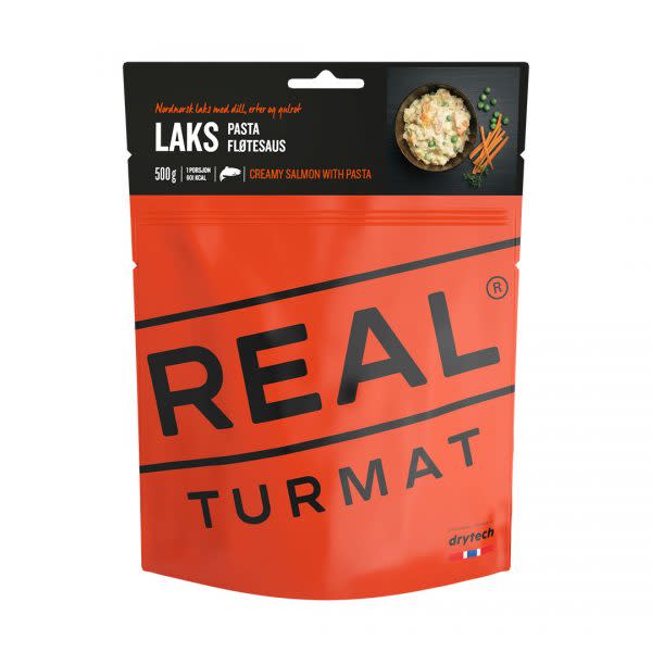 Real Turmat Creamy Salmon With Pasta 500 G NoColour