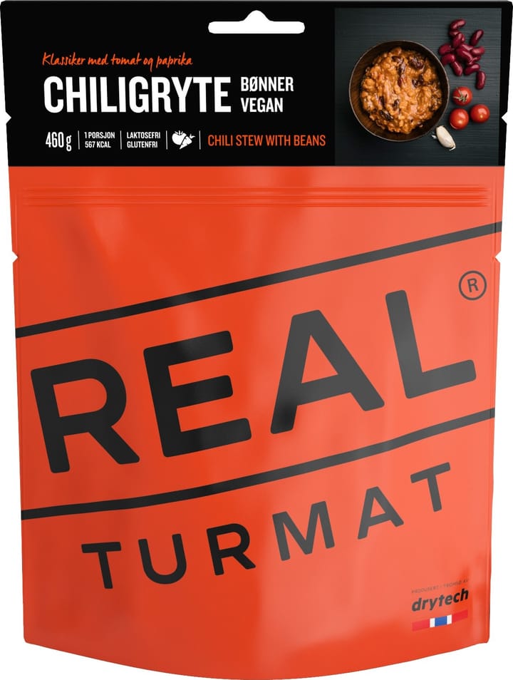 Real Turmat Chiligryte (Vegan) 460g Real Turmat