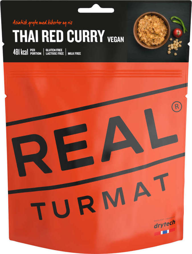 Real Turmat Vegan Thai Red Curry with Rice Nocolour