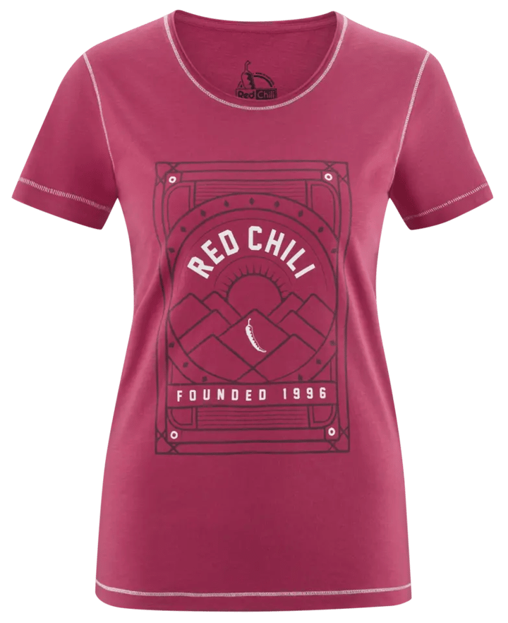 Red Chili Women's Satori T-Shirt Sumac Red Chili