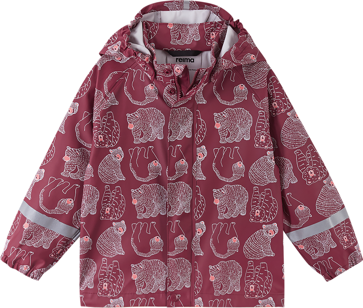 Reima Kids’ Raincoat Vesi Jam Red