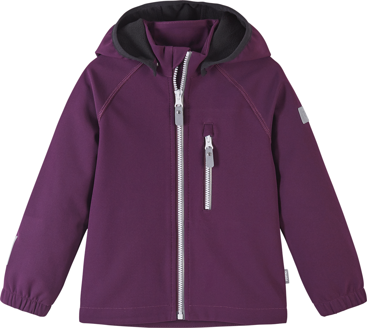 Kids’ Softshell Jacket Vantti Deep Purple