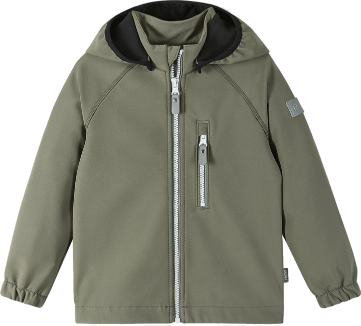 Reima Kids' Softshell Jacket Vantti Greyish Green Reima