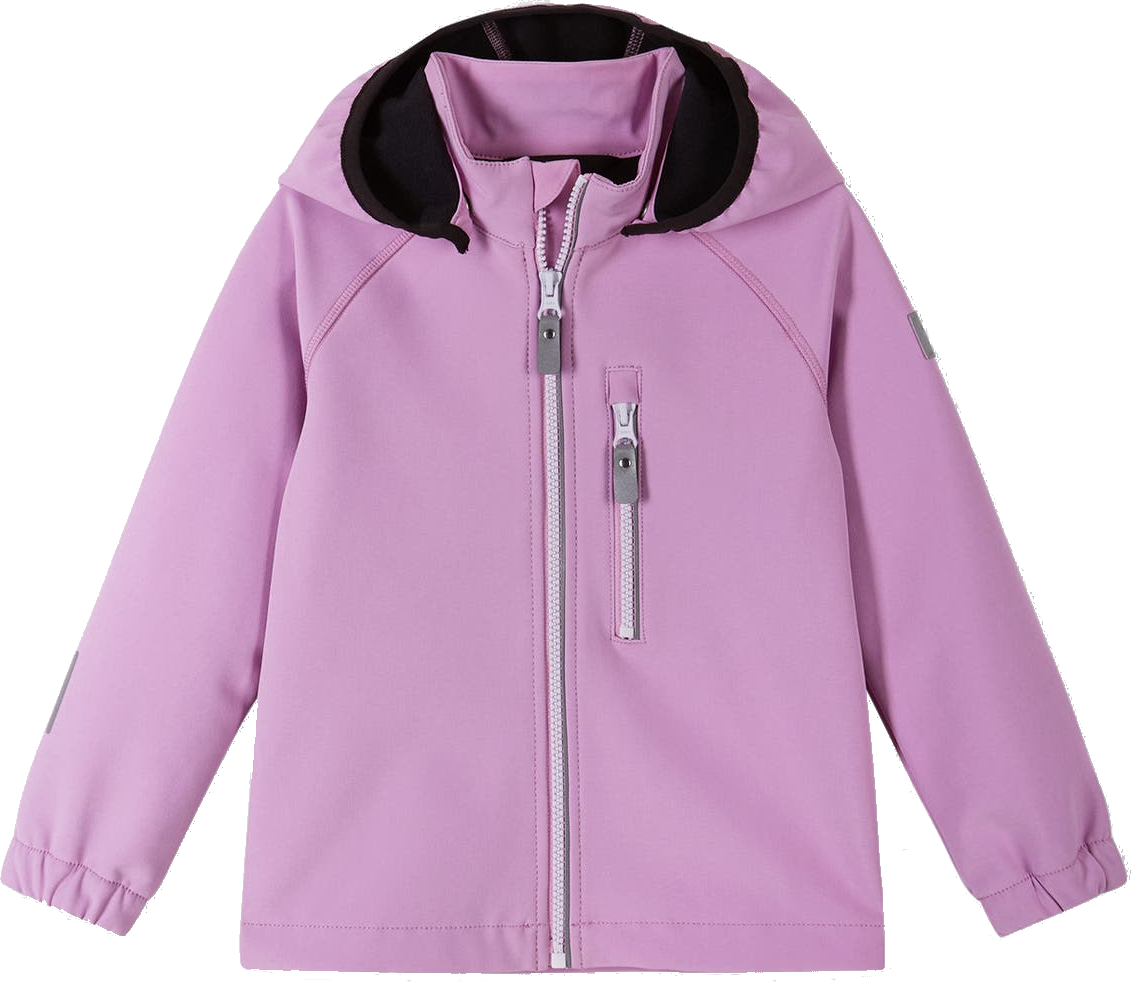 Reima Kids’ Softshell Jacket Vantti Lilac Pink