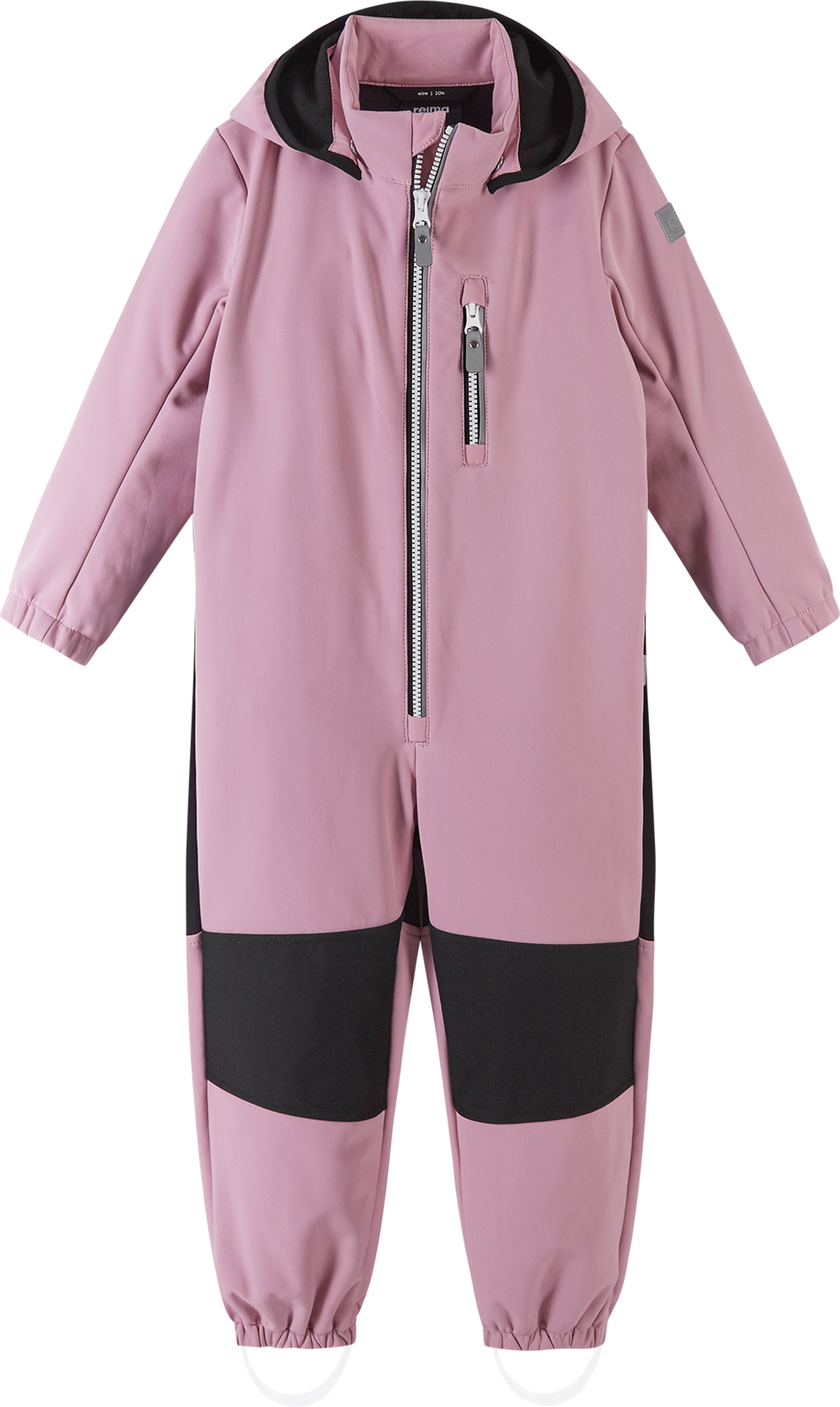 Reima Kids’ Softshell Overall Nurmes Grey Pink