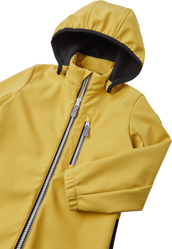 Reima Kids' Softshell Overall Nurmes Yellow Reima