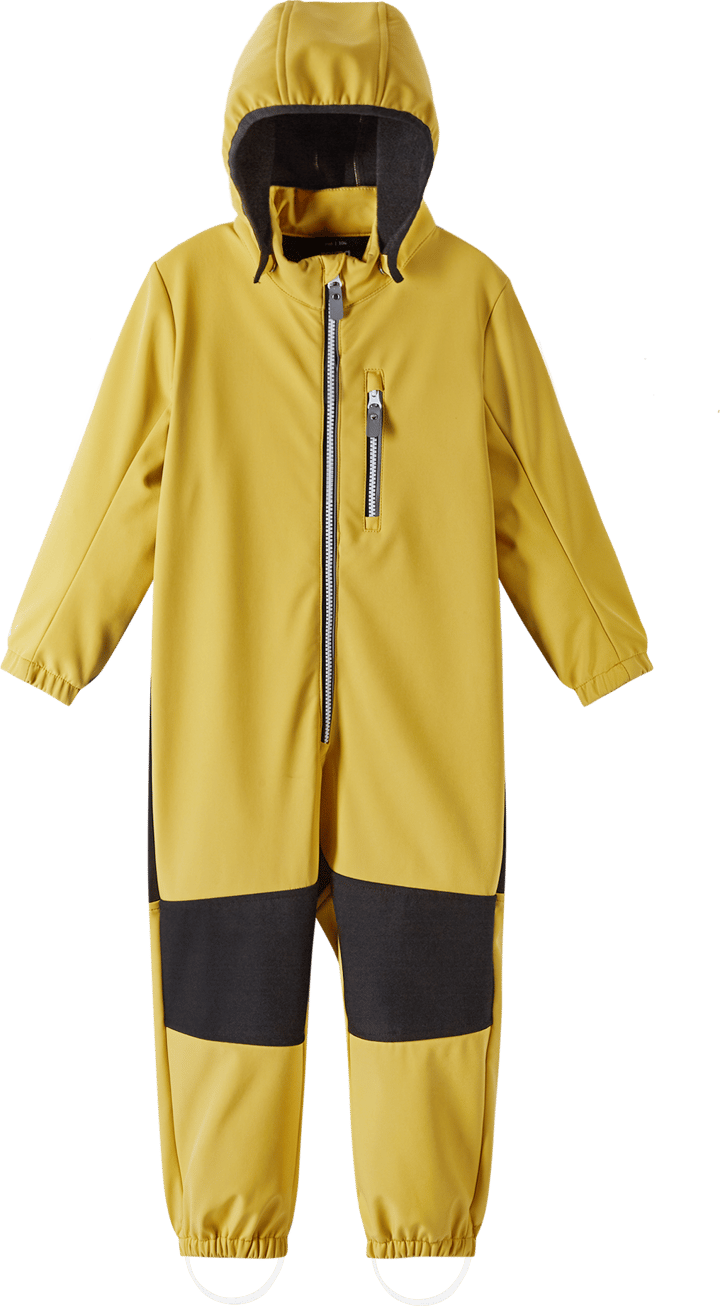 Reima Kids' Softshell Overall Nurmes Yellow Reima