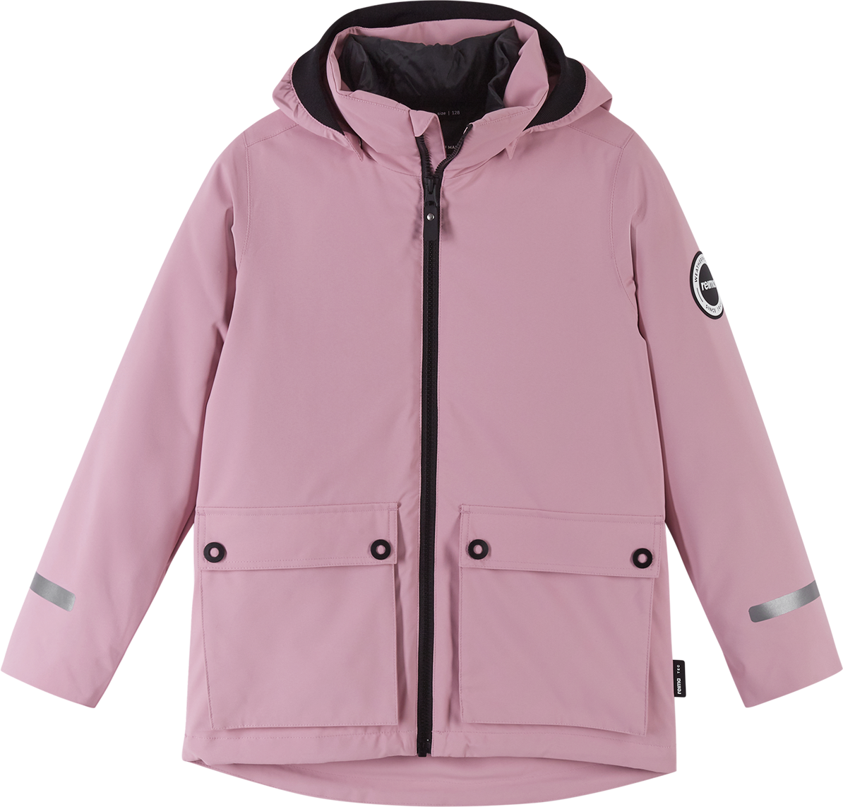 Reima Kids’ Syddi Reimatec Jacket Grey Pink