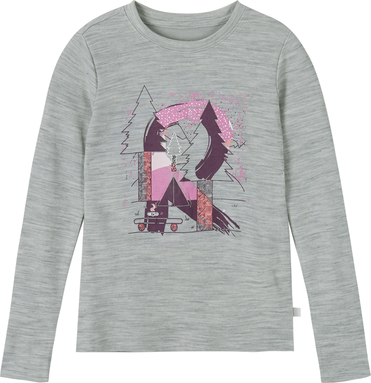 Reima Kids’ Shirt Viluton Melange Grey