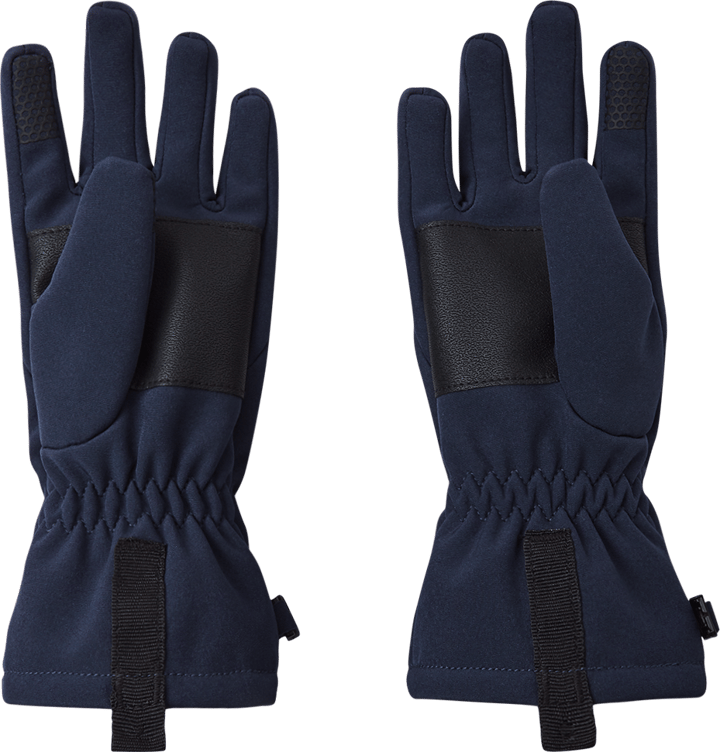 Reima Kids' Tehden Softshell Gloves Navy Reima