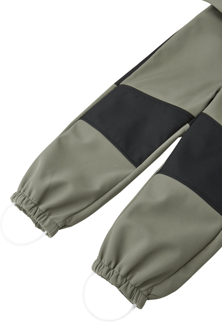 Reima Kids' Softshell Overall Nurmes Greyish Green Reima