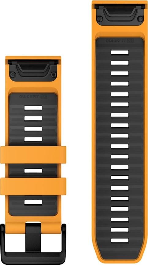 Garmin Quickfit Watch Bands Spark Orange/graphite Silicone Garmin