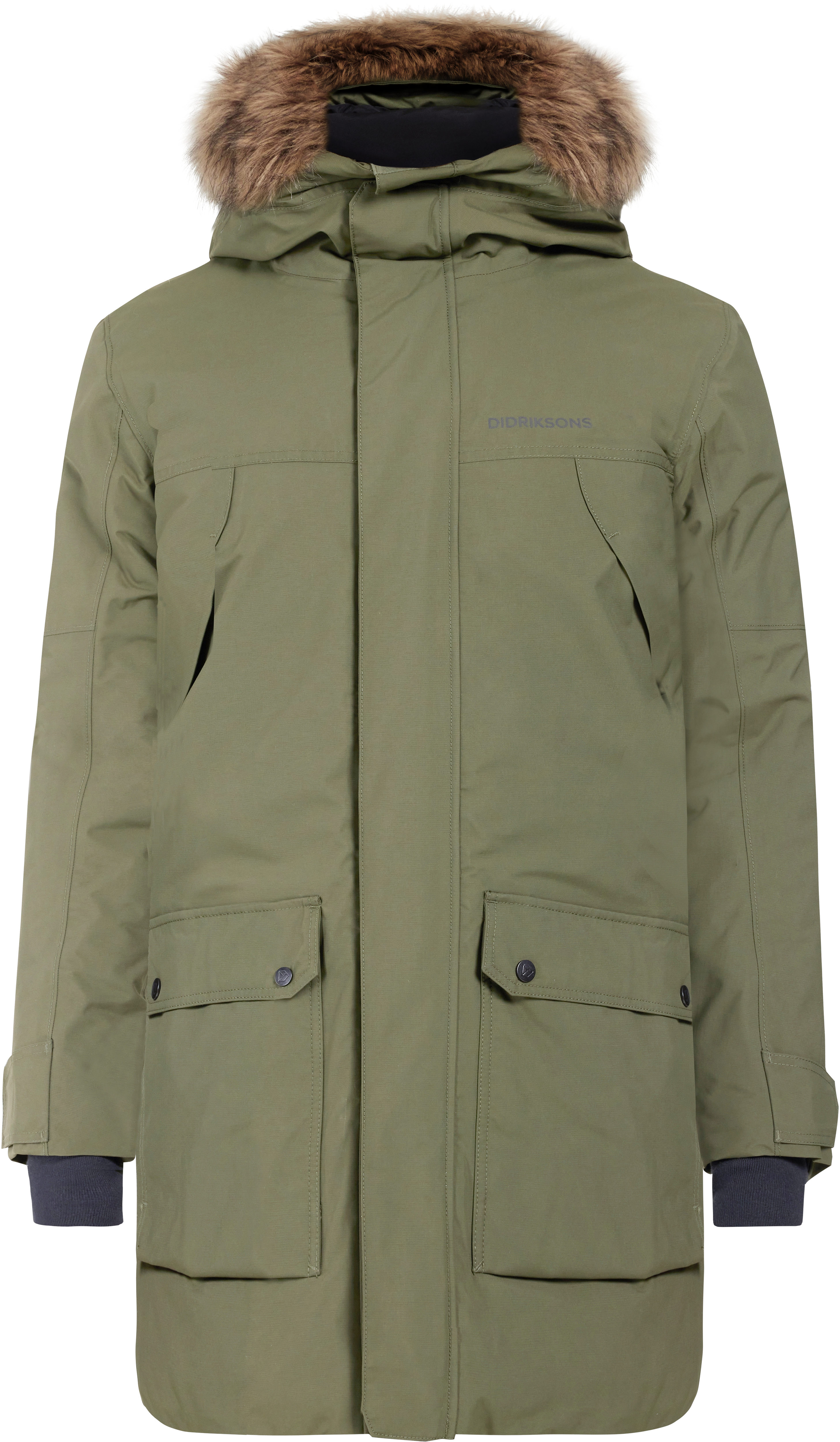 Didriksons Men’s Rick Parka Deep Green