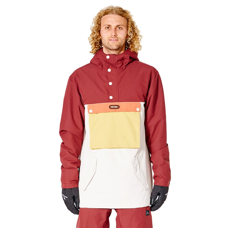 Maroon anorak clearance jacket