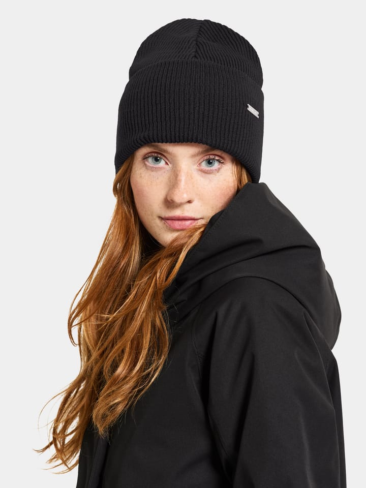 Didriksons Unisex River Beanie 3 Black Didriksons