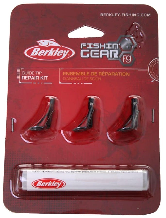 Berkley Berkley Rod Tip Repair Kit 3 Stk Toppringer Med Lim Berkley