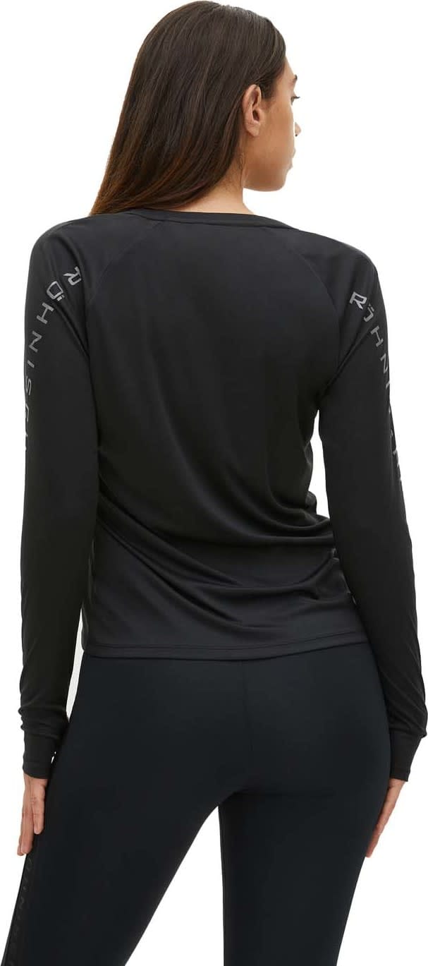 Röhnisch Women's Active Logo Long Sleeve Black Röhnisch