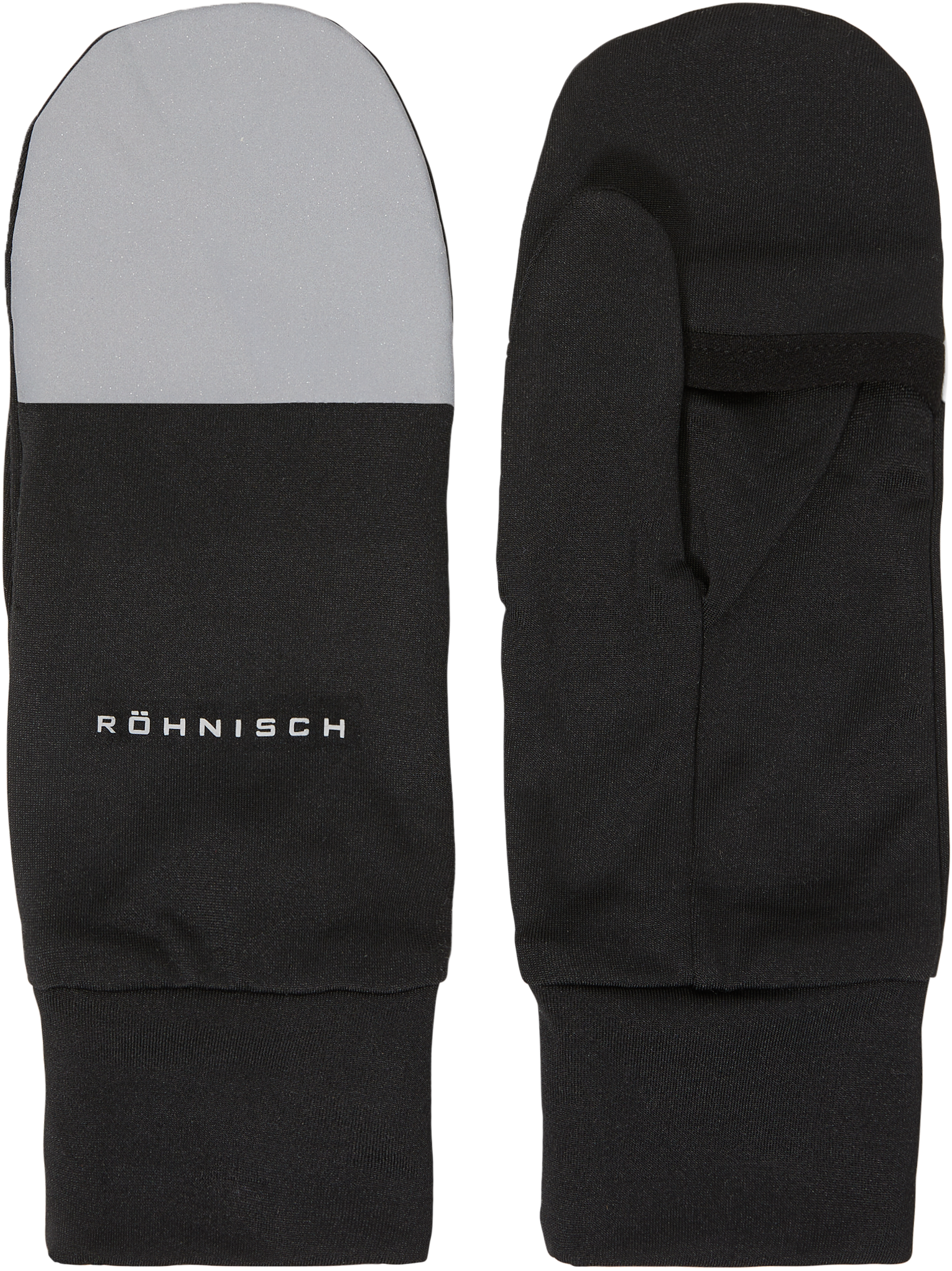 Röhnisch Women’s Glow Running Mittens Black