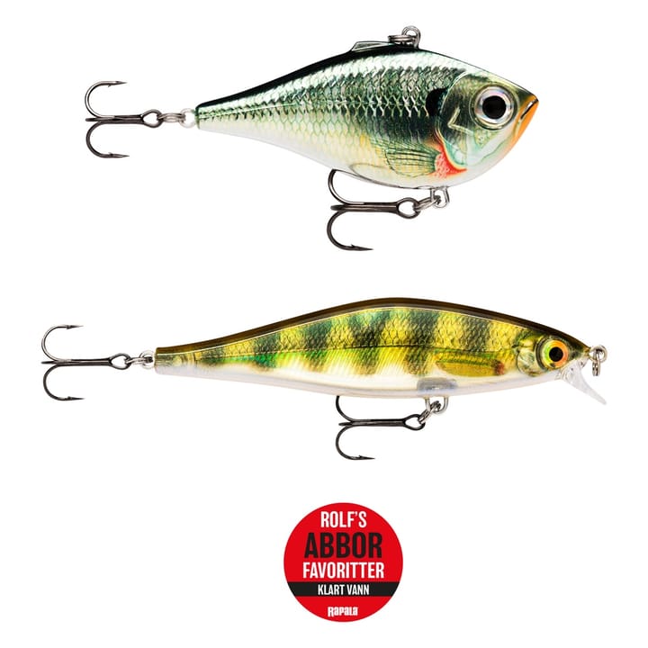 Rapala Rapala Rolf'S Abborfavoritter 2-Pack, Klart Vann Rapala