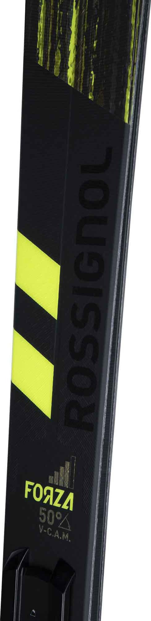 Rossignol Men's On Piste Skis Forza 50D V-Cam Konect + NX 12 Konect GW B80 BLK Yellow Black Rossignol