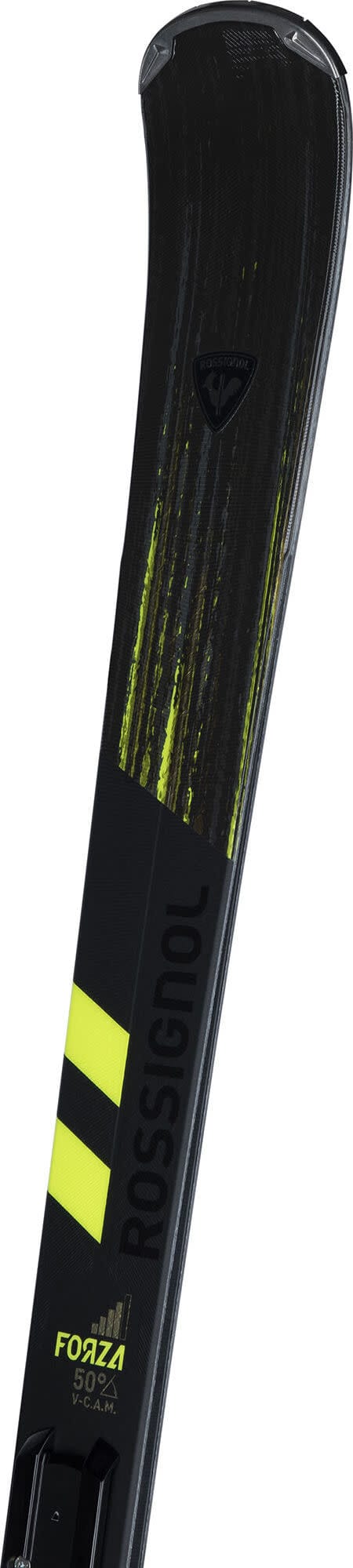 Rossignol Men's On Piste Skis Forza 50D V-Cam Konect + NX 12 Konect GW B80 BLK Yellow Black Rossignol