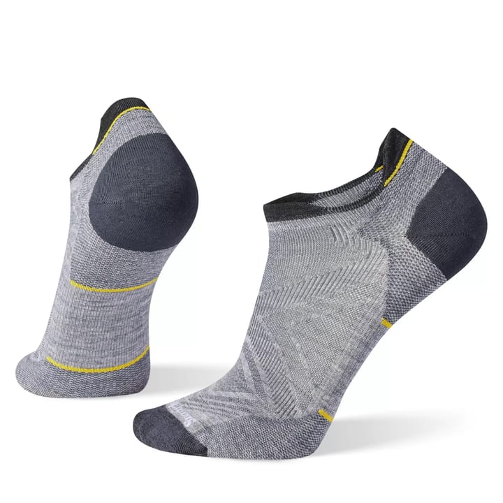 Smartwool Unisex Run ZC Low Ankle Socks Light Gray Smartwool