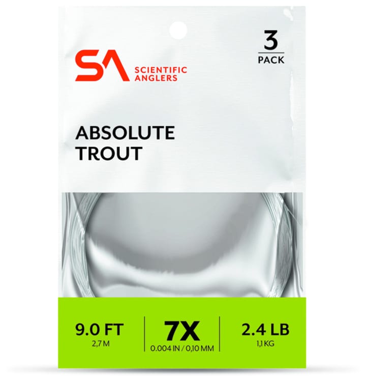 Scientific Anglers Sa Absolute Trout Leader 3-Pack Scientific Anglers