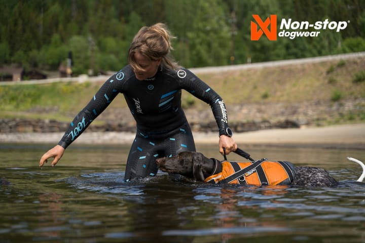 Non-stop Dogwear Safe Life Jacket strl.4 Orange Non-stop Dogwear