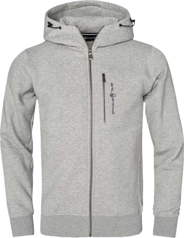 Sail Racing Men’s Bowman Zip Hood Grey Mel