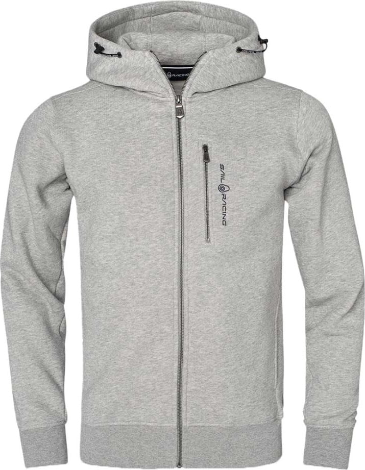 Sail Racing Men's Bowman Zip Hood Grey Mel