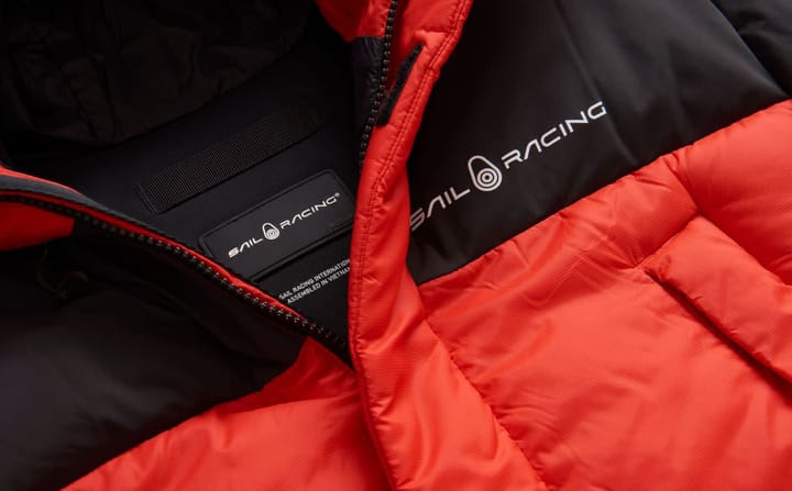 Sail Racing Men's Cloud Down Parka Bright Red Sail Racing