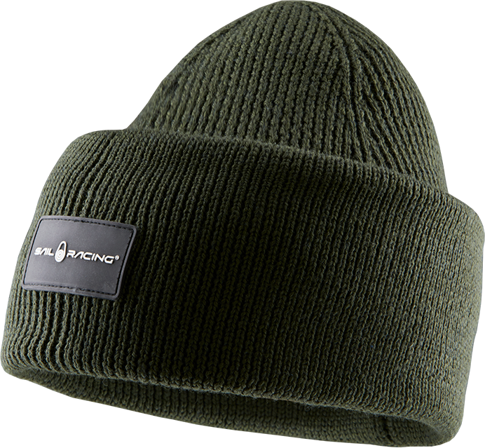 Sail Racing Race Folded Long Beanie Dark Forest