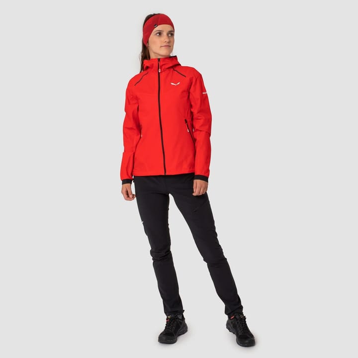 Salewa Women's Pedroc 2,5 L Powertex Light Jacket Red Flame Salewa