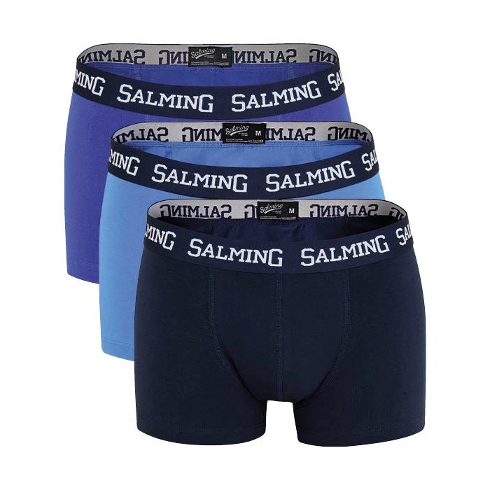 Salming Men’s Abisko Boxer 3-pack Blue/Light Blue/Navy