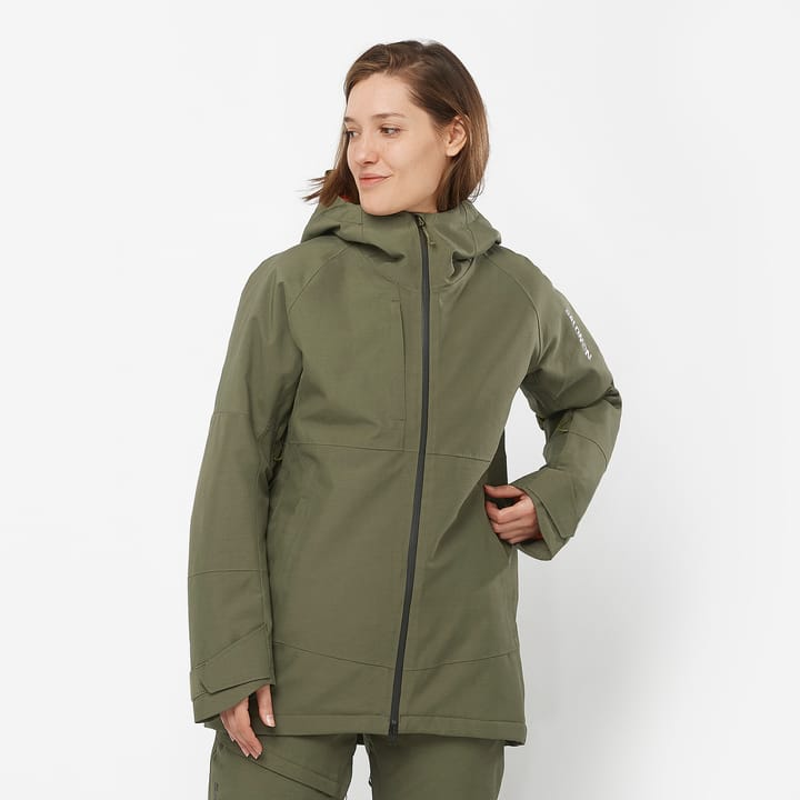 Salomon Women's Bashley Puff Jacket Olive Night Salomon