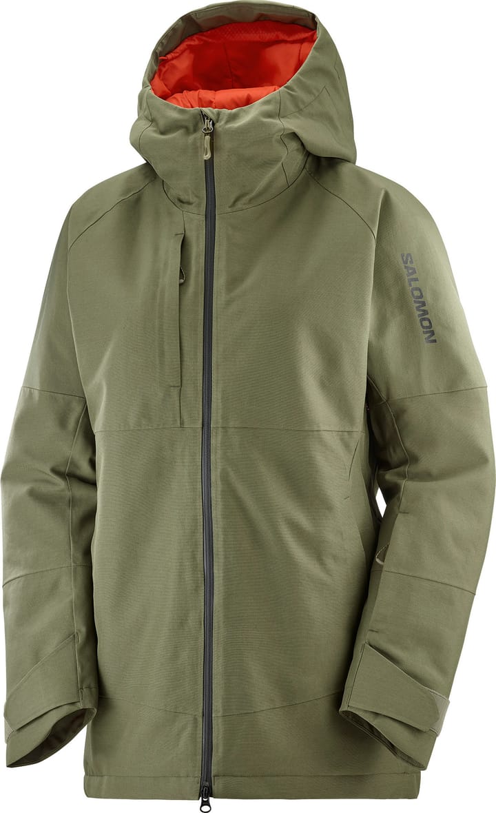 Salomon Women's Bashley Puff Jacket Olive Night Salomon