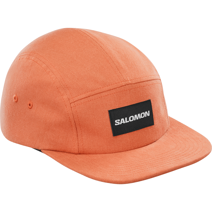 Salomon Five Panel Cap Baked Clay Salomon