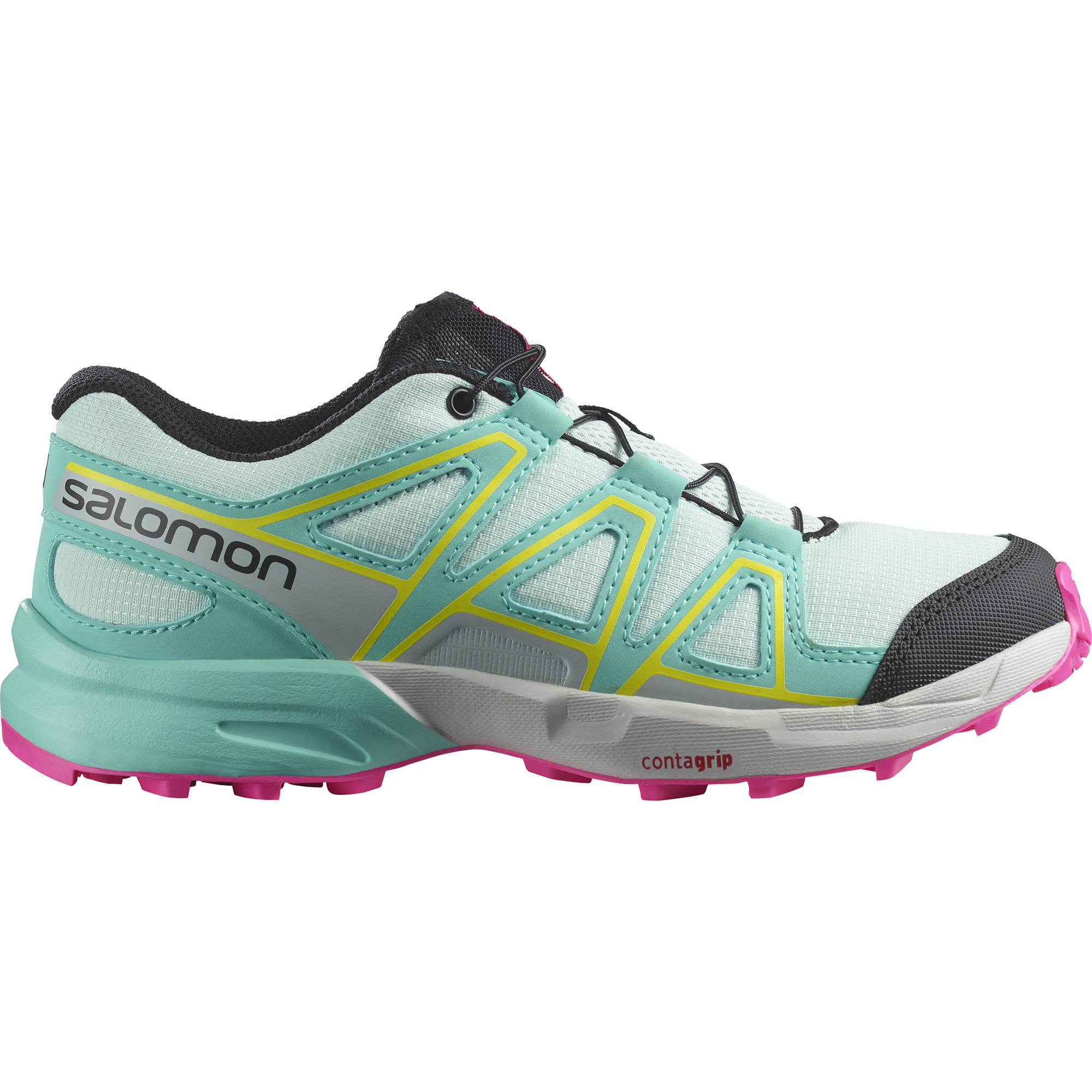 Salomon Juniors’ Speedcross Bleached Aqua/Blue Radiance/Lunar