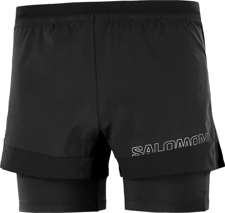 Salomon Men's Cross 2in1 Shorts Deep Black Salomon