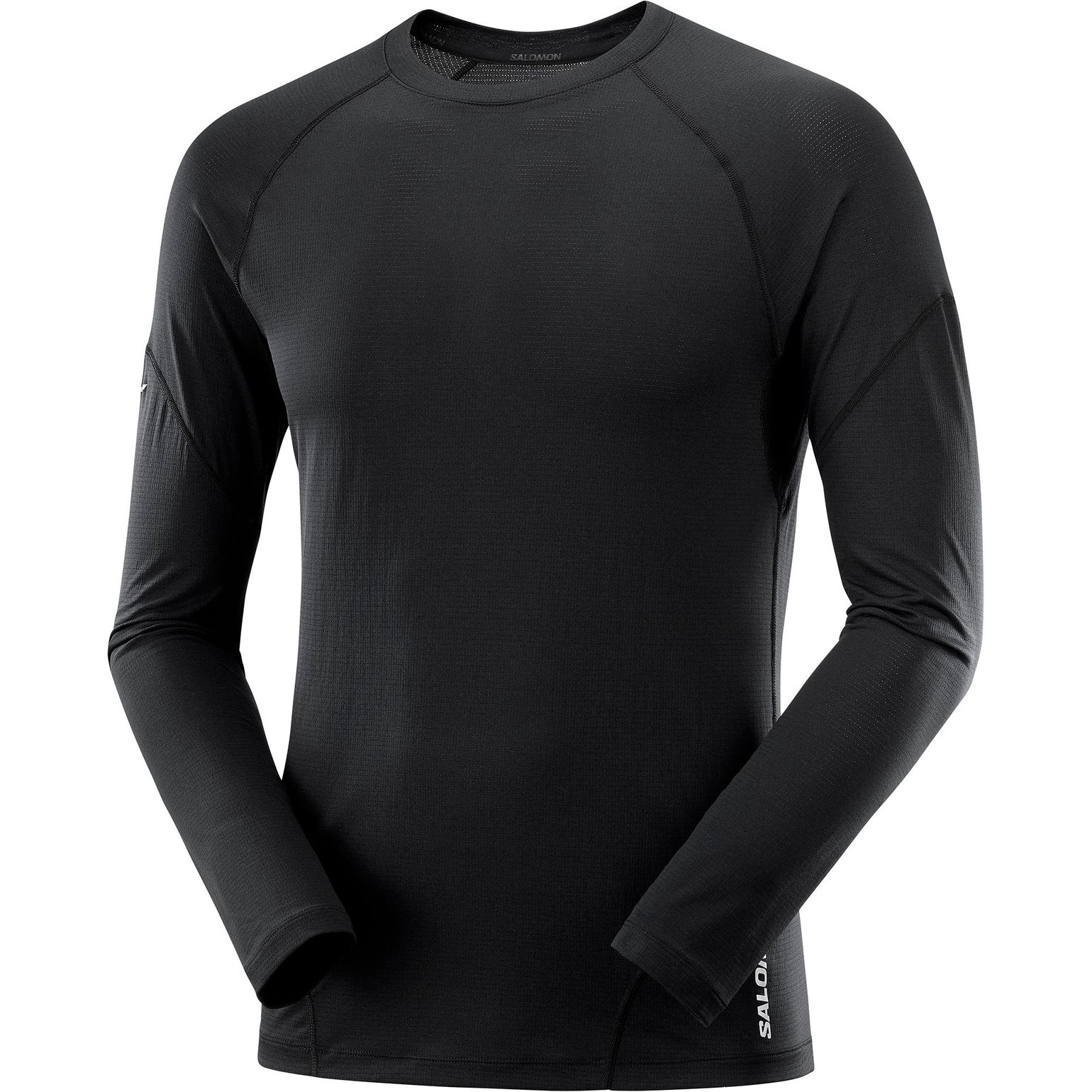 Salomon Men's Cross Run Top Deep Black