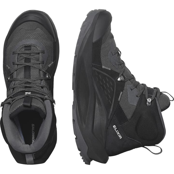 Salomon Men's Elixir Mid GORE-TEX Black/Magnet/Quiet Shade Salomon