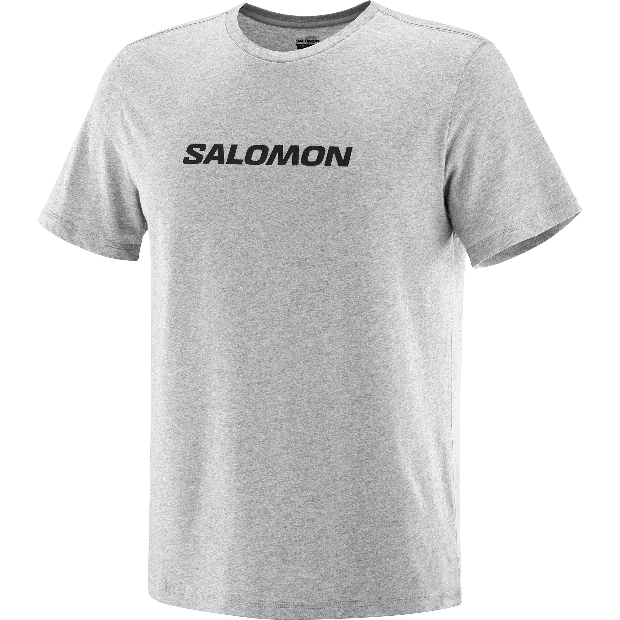 Salomon Men’s Salomon Logo Performance Tee Heather Grey