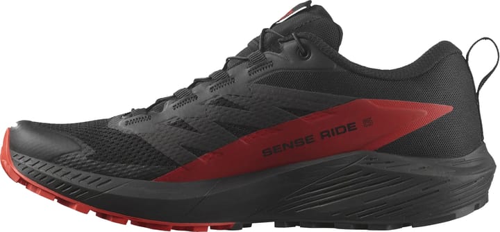 Salomon Men's Sense Ride 5 Black/Fiery Red/Black Salomon