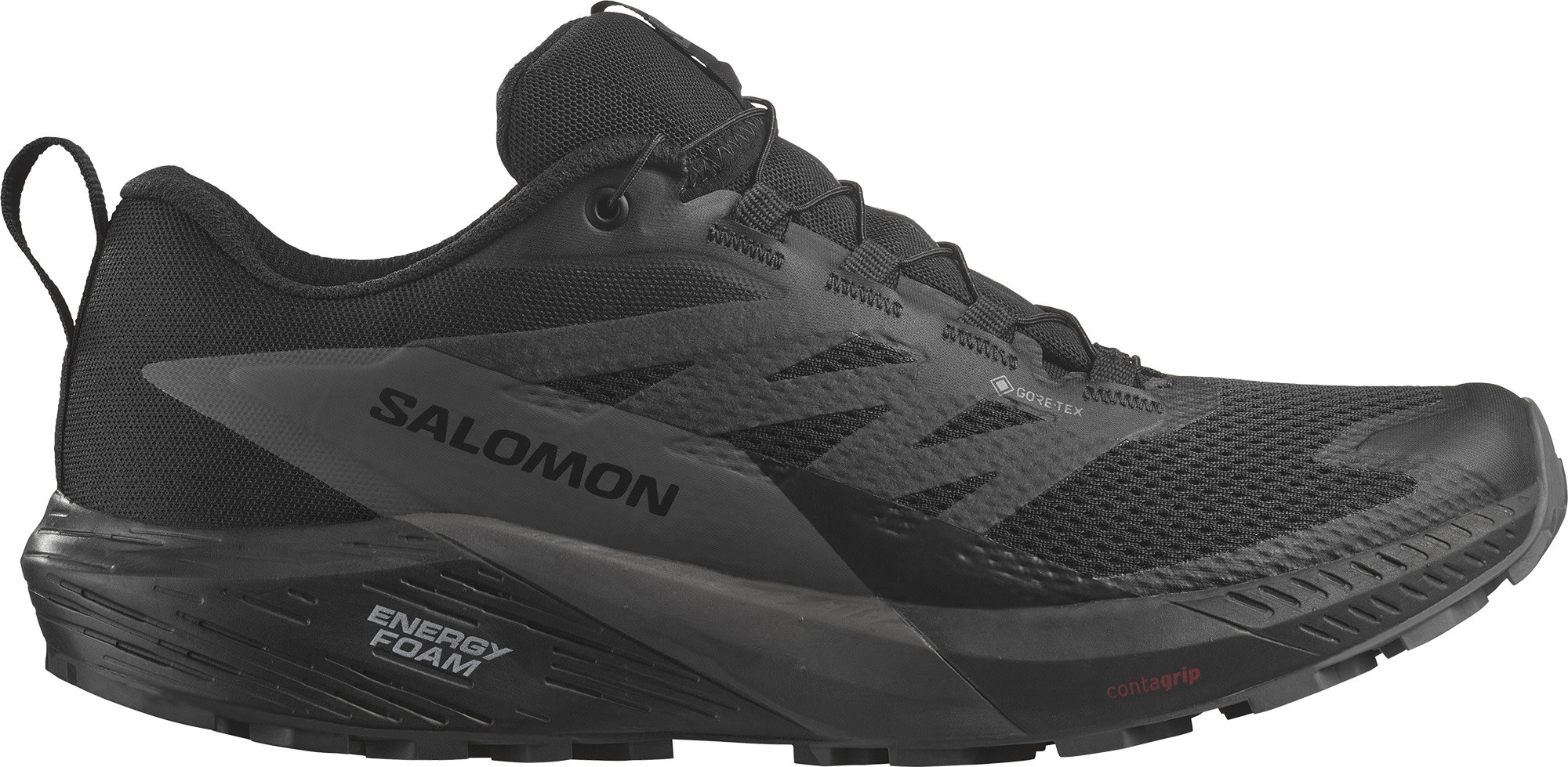 Salomon Salomon Men's Sense Ride 5 GORE-TEX Black/Magnet/Black 42 2/3, Black/Magnet/Black